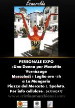 EXPO personale di Esmeralda : "Una Donna per Menotti" 1